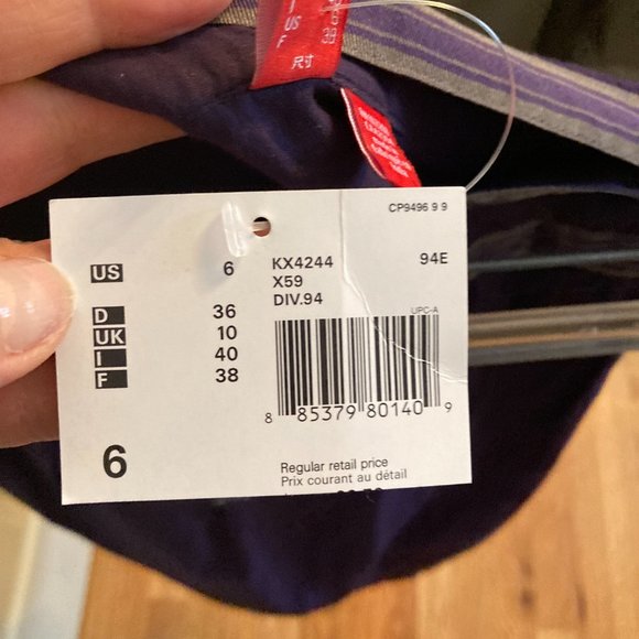 Esprit Purple Skirt with Beaded Accents - NWT - Picture 9 of 11